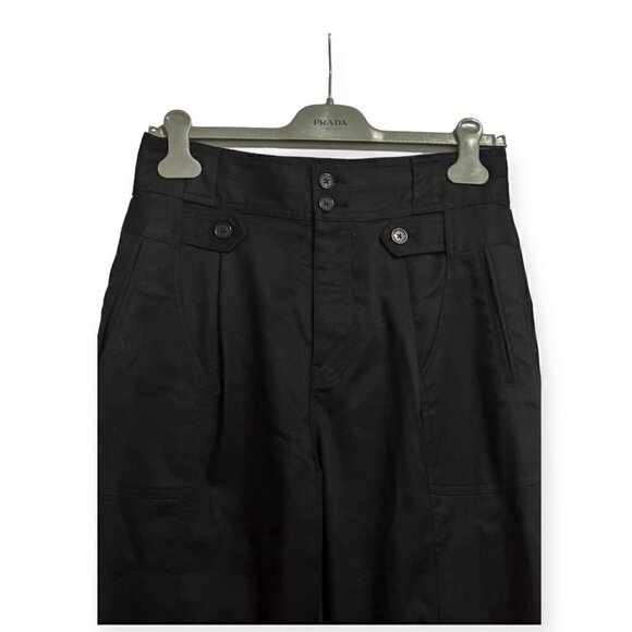 Nili Lotan Hannah Black high-rise cropped pants, Size 6 - Picture 5 of 16